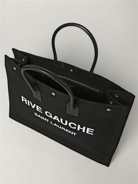 rive gauche yves saint laurent tote bag|ysl canvas tote bag.